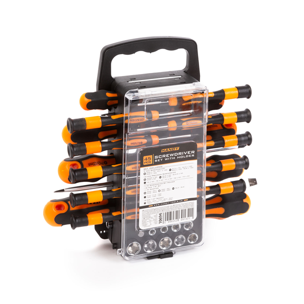 Set de surubelnite - cu geanta de transport - 45 de piese